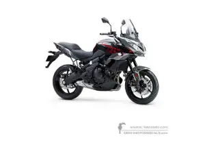 Naklejki do Kawasaki KLE650 VERSYS 2021 - Szary • Kawasaki Naklejki OEM