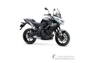 Naklejki do Kawasaki KLE650 VERSYS 2021 - Biały • Kawasaki Naklejki OEM