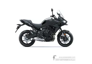 Decals for Kawasaki KLE650 VERSYS 2024 - Black • Kawasaki OEM Decals