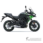 Kawasaki KLE650 VERSYS 2024 - Negro Verde