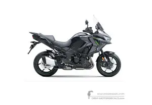 Naklejki do Kawasaki VERSYS 1100S 2025 - Czarny • Kawasaki Naklejki OEM
