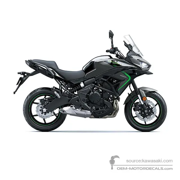 Kawasaki VERSYS | KLE650 2025 - Grau - Metallic Matte Graphenesteel Gray / Metallic Spark Black