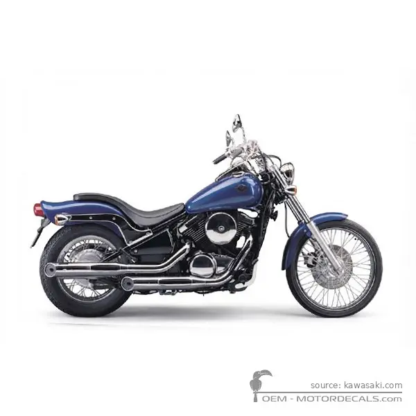 Kawasaki VN800 1997 - Metallic Nocturne Blue