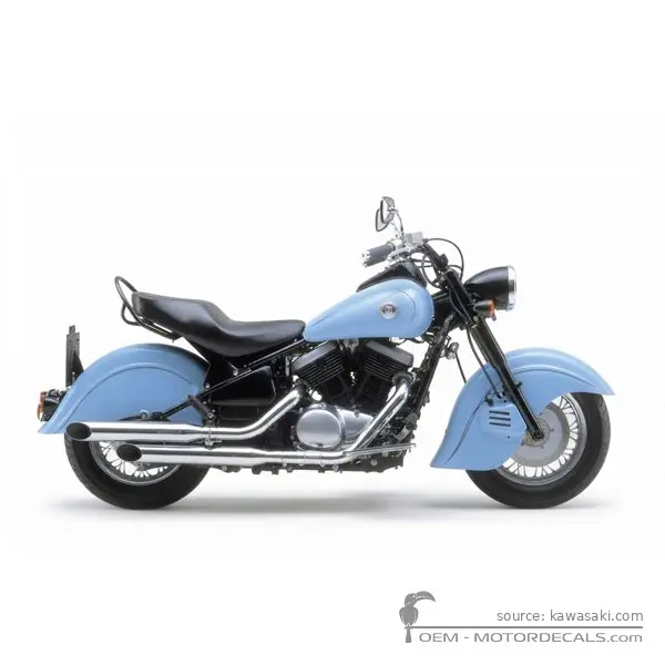Kawasaki VN800 Drifter 2000 - Sky Blue