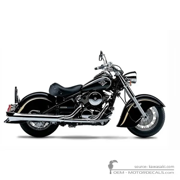 Kawasaki VN800 Drifter 2002 - Black Pearl