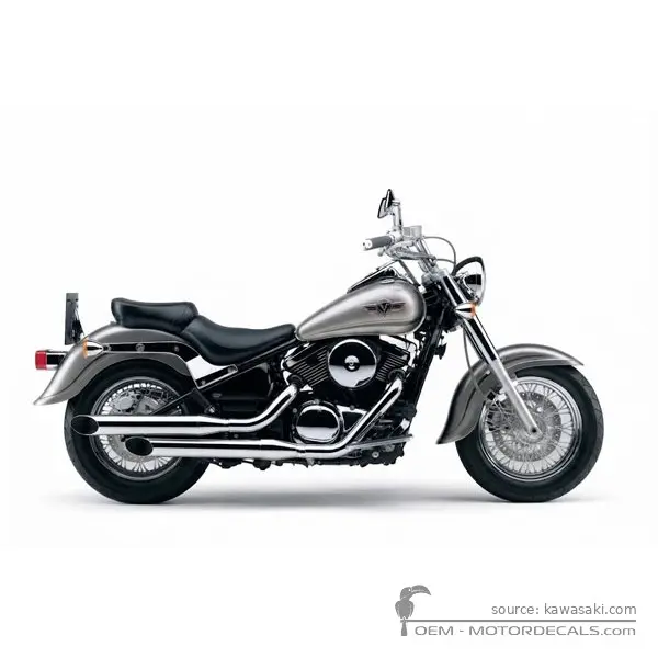 Kawasaki VN800 Classic 2003 - Metallic Phantom Silver