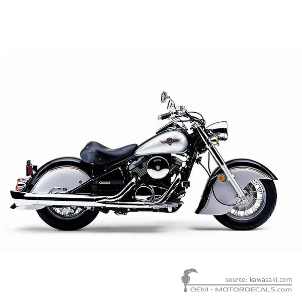 Kawasaki VN800 Drifiter 2005 - Galaxy Silver / Ebony