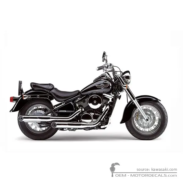 Kawasaki VN800 Classic 2005 - Metallic Spark Black