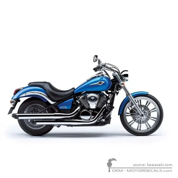 Kawasaki VN900 Custom 2007 - Blue