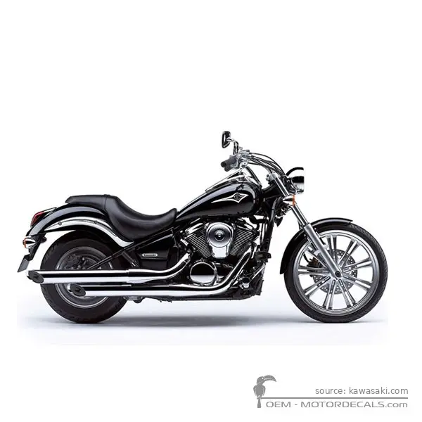 Kawasaki VN900 Custom 2007 - Ebony