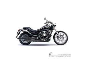 Naklejki do Kawasaki VN900 Custom 2008 • Kawasaki Naklejki OEM