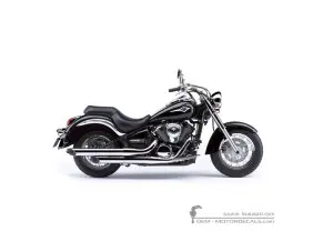 Aufkleber für Kawasaki VN900 Classic 2009 • Kawasaki OEM-Aufkleber