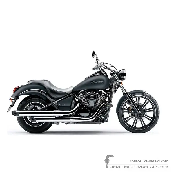 Kawasaki VN900 Custom 2010 - Black
