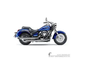 Aufkleber für Kawasaki VN900 Classic 2010 • Kawasaki OEM-Aufkleber