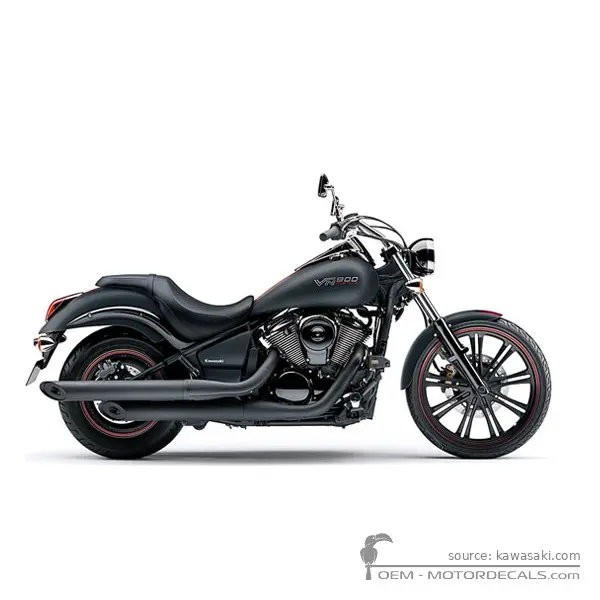 Kawasaki VN900 Custom 2011 - Black