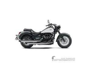 Aufkleber für Kawasaki VN900 Classic Special Edition 2013 • Kawasaki OEM-Aufkleber