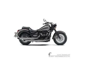 Stickers voor Kawasaki VN900 Classic Special Edition 2014 • Kawasaki OEM Stickers