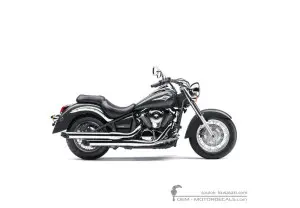 Aufkleber für Kawasaki VN900 Classic 2015 • Kawasaki OEM-Aufkleber