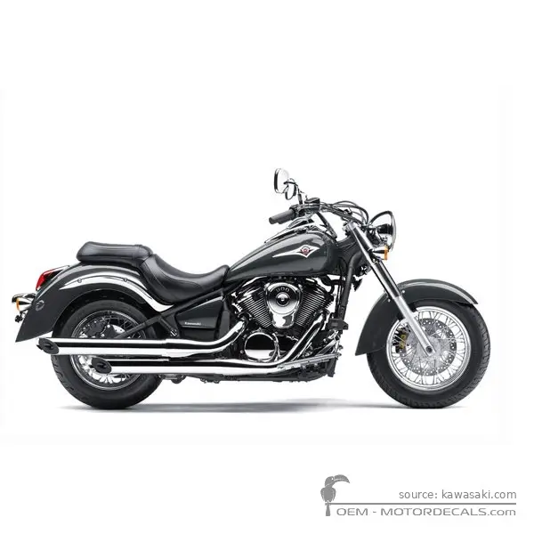 Kawasaki VN900 Classic 2016 - Metallic Graphite Gray