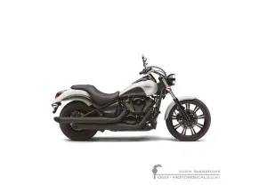 Stickers voor Kawasaki VN900 Custom 2016 • Kawasaki OEM Stickers