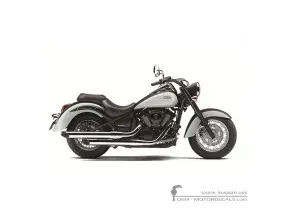 Aufkleber für Kawasaki VN900 Classic Special Edition 2016 • Kawasaki OEM-Aufkleber