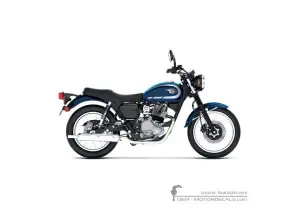 Decals for Kawasaki W230 2025 • Kawasaki OEM Decals