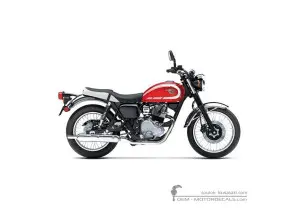 Decals for Kawasaki W230 2026 • Kawasaki OEM Decals