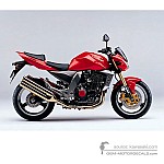 Kawasaki Z1000 2004 - Rouge