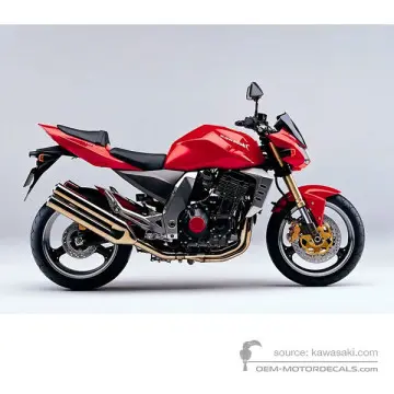 Kawasaki Z1000 2004 - Rosso - Passion Red