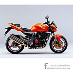 Kawasaki Z1000 2004 - Oranje