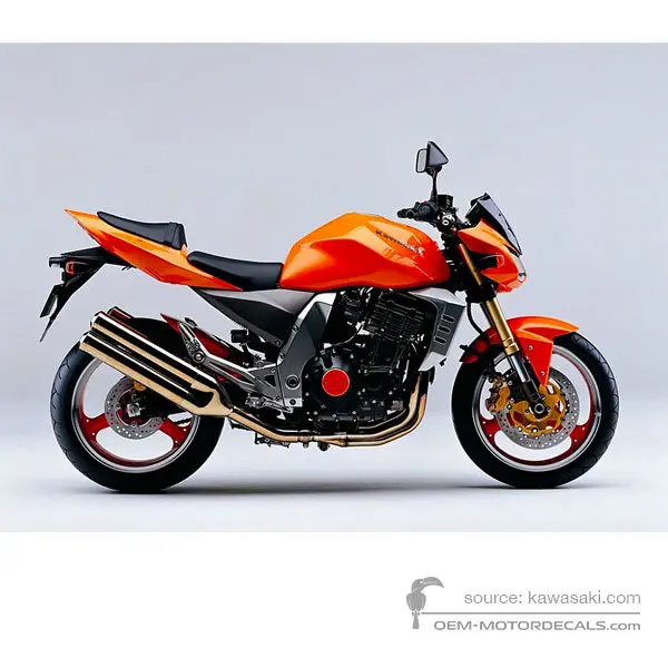 Kawasaki Z1000 2004 - Orange - Pearl Blazing Orange