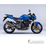 Kawasaki Z1000 2006 - Blau