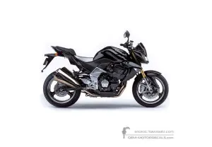 Decals for Kawasaki Z1000 2007 - Black • Kawasaki OEM Decals