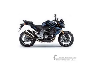 Decals for Kawasaki Z1000 2007 - Blue • Kawasaki OEM Decals