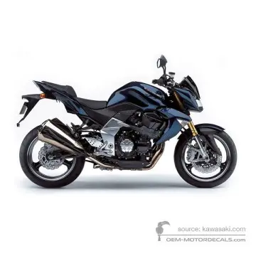 Kawasaki Z1000 2007 - Blu - Metallic Ocean Blue