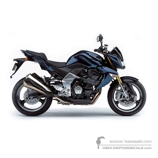 Kawasaki Z1000 2007 - Blau - Metallic Ocean Blue