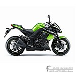 Kawasaki Z1000 2011 - Green