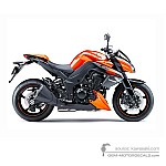 Kawasaki Z1000 2012 - Orange