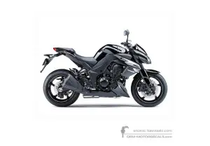 Decals for Kawasaki Z1000 2012 - Black • Kawasaki OEM Decals