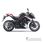 Kawasaki Z1000 SPECIAL EDITION 2013 - Black White