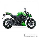 Kawasaki Z1000 2013 - Green