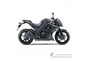 Decals for Kawasaki Z1000 2013 - Black • Kawasaki OEM Decals