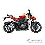 Kawasaki Z1000 2014 - Orange