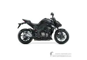 Decals for Kawasaki Z1000 2014 - Black • Kawasaki OEM Decals