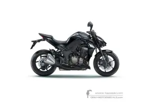 Decals for KAWASAKI Z1000 2015 - Black • Kawasaki OEM Decals
