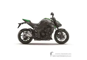Decals for Kawasaki Z1000 2016 - Green • Kawasaki OEM Decals