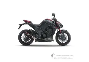 Decals for Kawasaki Z1000 2016 - Red • Kawasaki OEM Decals
