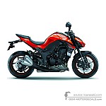 Kawasaki Z1000 2017 - Orange