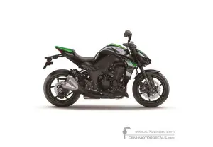 Decals for Kawasaki Z1000 2017 - Black • Kawasaki OEM Decals