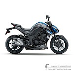 Kawasaki Z1000 2018 - Grijs